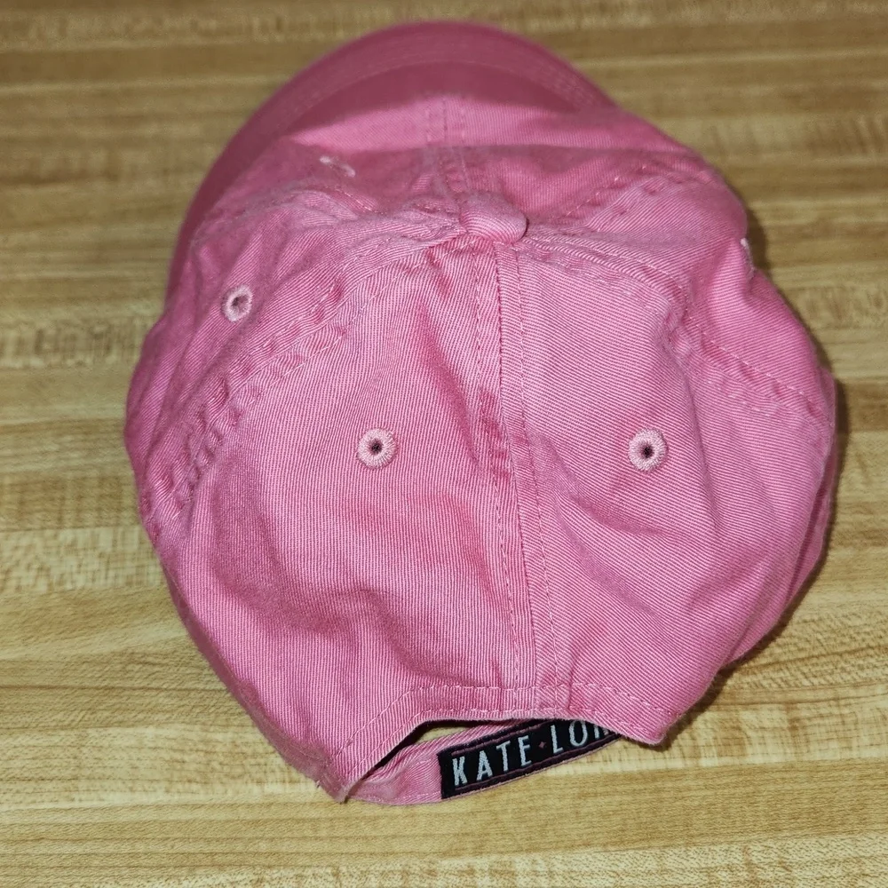 Nantucket Pink Women’s Cap with a Whale design